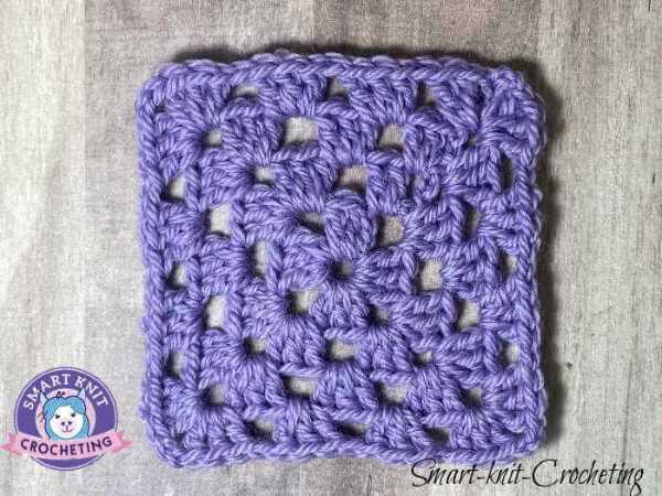 Crochet in Rounds:  Granny Square A granny square is a common crochet in rounds using a crochet chart