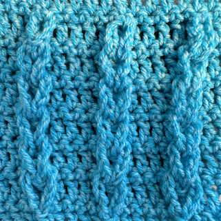 Thumbnail of the Crochet Jacob's Ladder Stitch