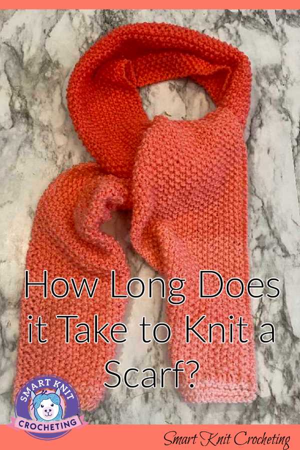 How Long Does it Take to Knit a Scarf? How to Calculate Your Time