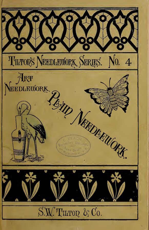 Cover image of a knitting pattern book from the 1820s via creative commons Cover image of a knitting pattern book from the 1820s via creative commons