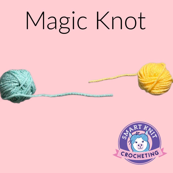 One in a series of step by step tutorials for making the magic knot.