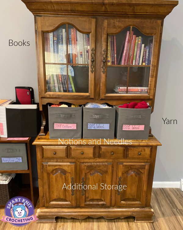 Find a place to organize books