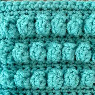 A thumbnail image of the crochet popcorn stitch 