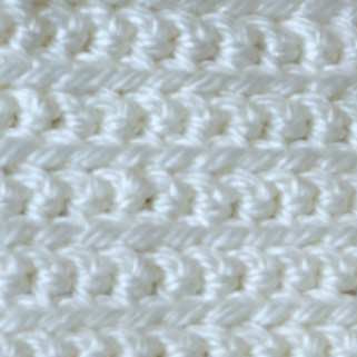 Thumbnail photo of the rib stitch crochet 