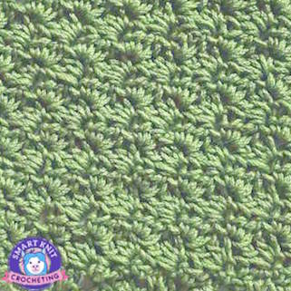 Sedge stitch crochet