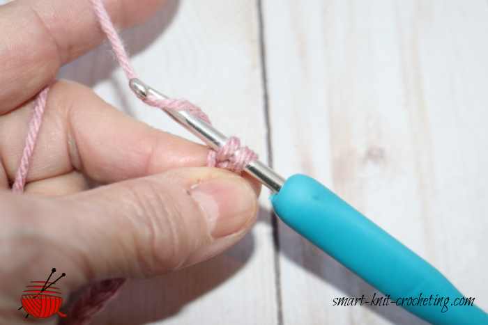 yarn over with two loops on the hook