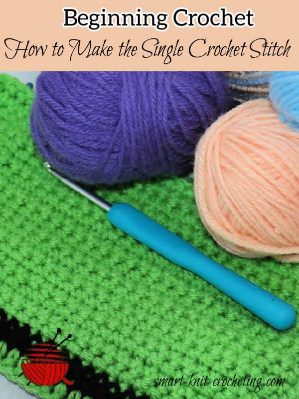 Single Crochet Stitch Pin
