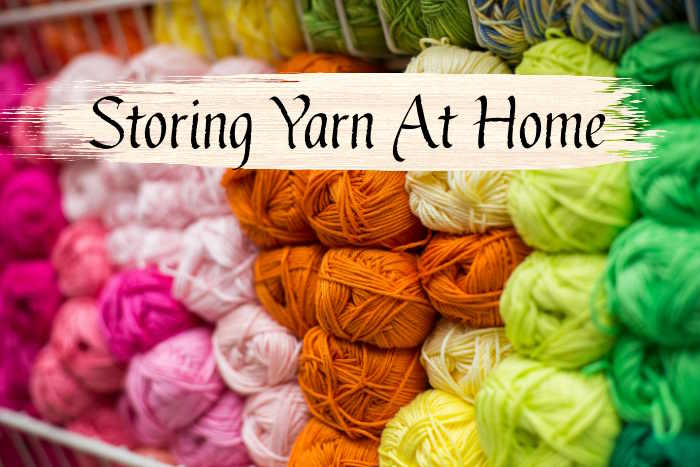 Tips for storing a large stash of yarn in your home Tips for storing a large stash of yarn in your home