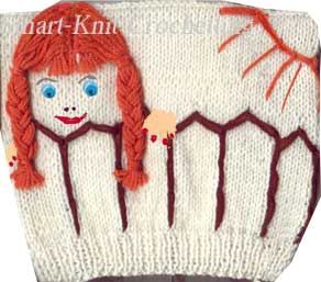 A sweater for  a girl