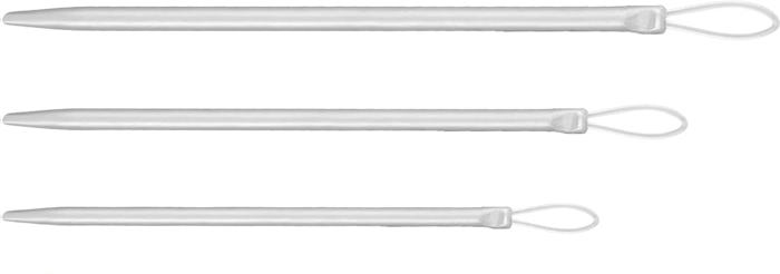 Alternative for a large eye tapestry needle for use with jumbo yarn