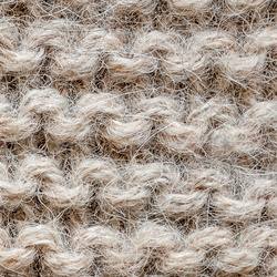 Thumbnail image of the knit garter stitch done in beige