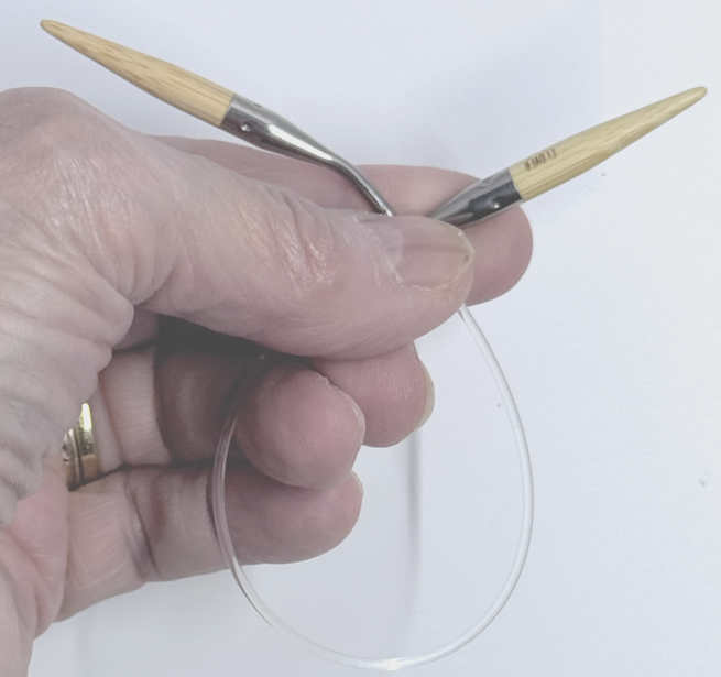 Super tiny circular needle