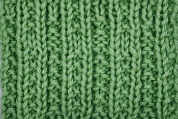 Twin Rib Knit Stitch Thumbnail