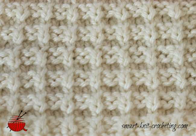 Knitted Waffle Stitch: Tutorials, Instructions and Free Pattern