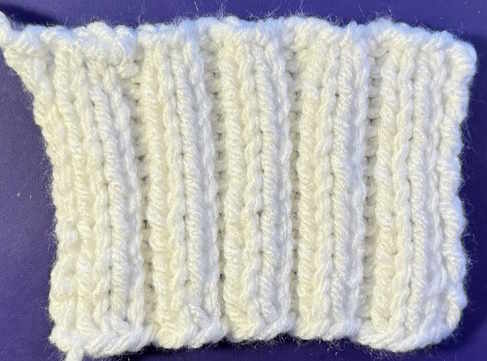 weave in ends in knitting